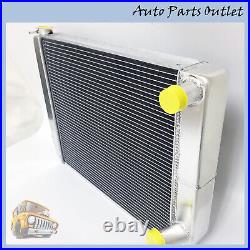 New 19 x 26 x 3 GM Chevy Full Aluminum Racing Radiator Double Pass Universal