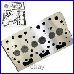 New Complete Cylinder Head Assy + Full Gasket Kit Replace for Kubota D782 Engine