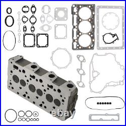 New Complete Cylinder Head For Kubota D1005 Engine with Full Gasket Set