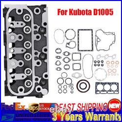 New Complete Cylinder Head for Kubota Engine D1005 with Full Gasket Set