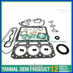 New For Yanmar 3T75HLE Diesel engine Full Gasket Kit-Graphite Spare Parts