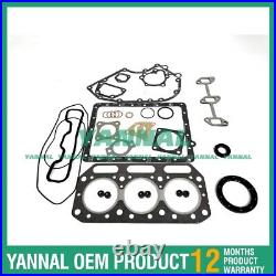 New For Yanmar 3T75HLE Diesel engine Full Gasket Kit-Graphite Spare Parts