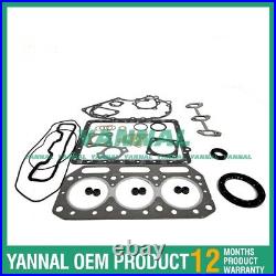 New For Yanmar 3T75HLE Diesel engine Full Gasket Kit-Graphite Spare Parts