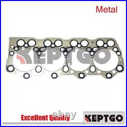 New Full Overhaul Gasket Kit Metal Fit For Mitsubishi 4D35 4D35T Engine Loader