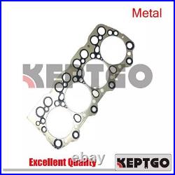 New Full Overhaul Gasket Kit Metal Fit For Mitsubishi 4D35 4D35T Engine Loader