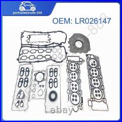 New LR026147 Engine Full Gasket Set For Land Rover 5.0T