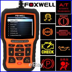 OBD2 ABS SRS Reset Code Reader Engine For BMW Full System Scanner Foxwell NT510