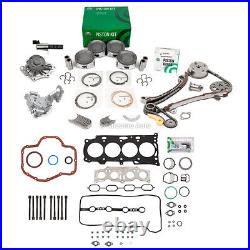 Overhaul Engine Rebuild Kit Fit 07-13 Toyota Camry Scion Lexus 2AZFE