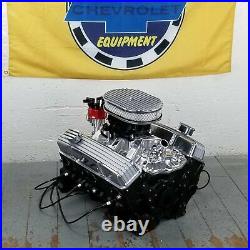 SB Chevy 12 Full Fin Air Cleaner Valve Covers Engine Dress Up Kit Breathers 350