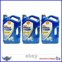 Shell Rotella T6 15W-40 Full Synthetic Engine Oil 550050467 (PACK OF 3)