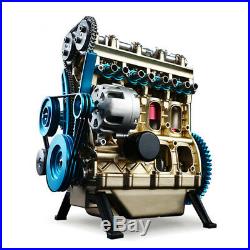 Teching Four-Cylinder Engine Full Aluminum Alloy Model Collection