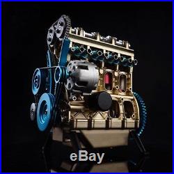 Teching Four-Cylinder Engine Full Aluminum Alloy Model Collection