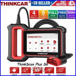 ThinkScan Plus S6 OBD2 Scanner Code Reader ECM/TCM/ABS/SRS Car Diagnostic Tool