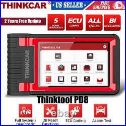 Thinktool PD8 Full System OBD2 Scanner Diagnostic Bidirectional Car ECU Coding