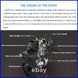 Toyan FS-S100A Cylinder 4-Stroke Methanol Engine Kit Full Metal Micro RC Motor