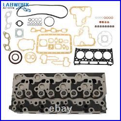 V2203 Complete Cylinder Head with Full Gasket Kit Fits For Kubota Engine Bobcat