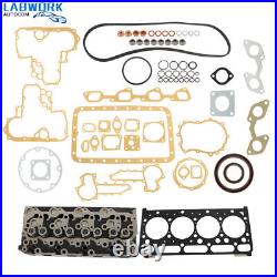 V2203 Complete Cylinder Head with Full Gasket Kit Fits For Kubota Engine Bobcat