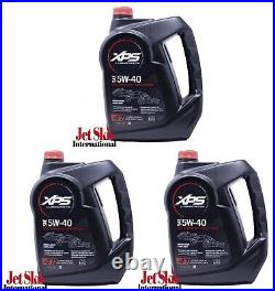 XPS Full Synthetic 5W-40 Engine Oil 9779493 Pack of 3 Seadoo Can-Am Ski-Doo