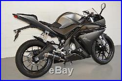 Yamaha YZF-R125 14-16 SP Engineering Carbon Stubby Big Bore Exhaust Full System